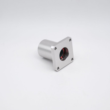 SWKP20 Square Flange Linear Bearing 1-1/4" Bore Back Left Angled View