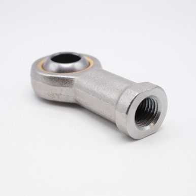 PHSA10 Rod-End Bearing Right Hand Rod 10mm Bore Flat Left Angled View