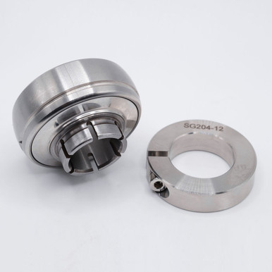 SUE205-16-TJ Insert Bearing 1" Bore Front Separate View