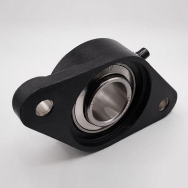 TP-SUEFL207-22 2-Bolt Flanged Mounted Block Unit 1-3/8" Bore Back Left Angled View