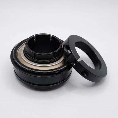 UER207-20-L3 Concentric Locking Snap Ring Insert Bearing 1-1/4" Bore Separated View