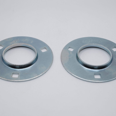 47MS 3-Bolt Pressed Steel Circle Flange Housing 47mm Top View