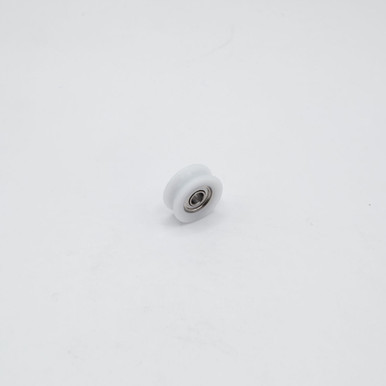 BSU68622-8R2.5 U-Groove POM Plastic Roller 6x22x8mm Left Angled View