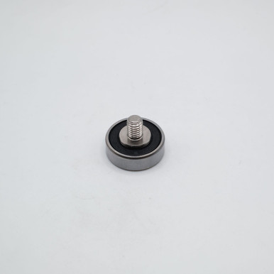 JS60822-7C1L8M6 External Thread Bearing M6x22x7mm Flat View