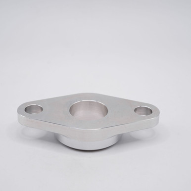 TBF79x20 2-Bolt Fixed Aluminum Housing Flat Bottom View