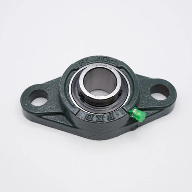 UCFL209-26 Cast Iron Oval Flange Bore Size 1-5/8 Inch Top View