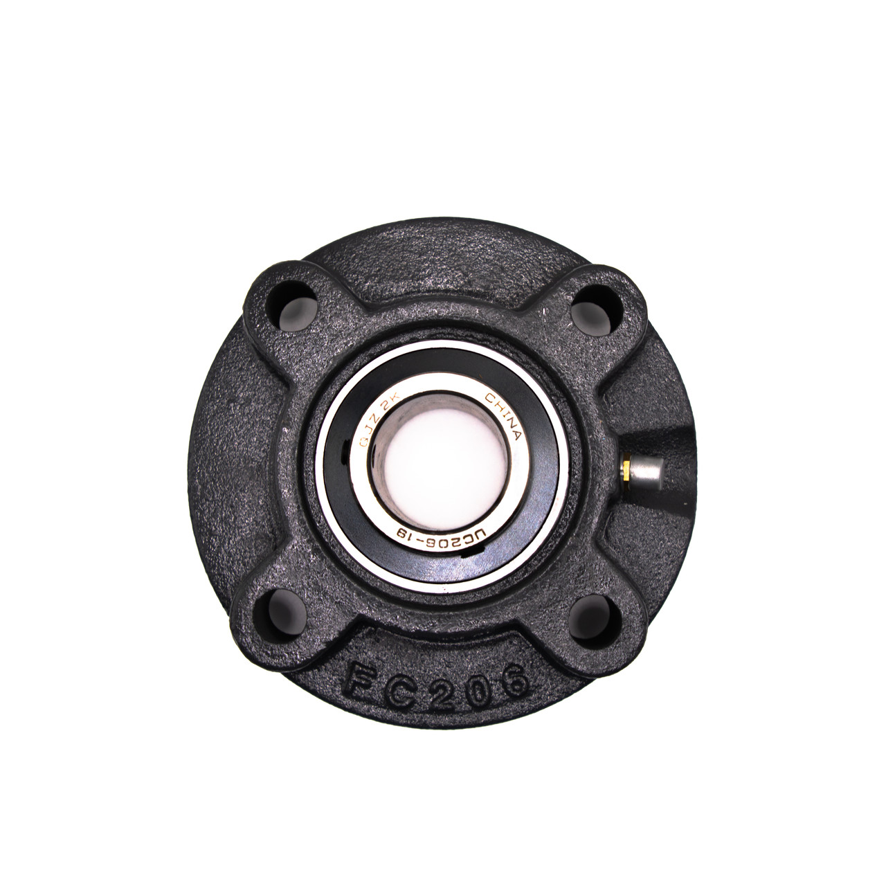UCFC208-24 Four Bolt Circle Flange Mounted Bearing 1-1/2" Bore Front View