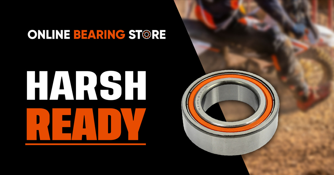 Bearings That Withstand Dust, Moisture and Rough Terrain