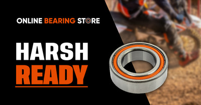 Bearings That Withstand Dust, Moisture and Rough Terrain