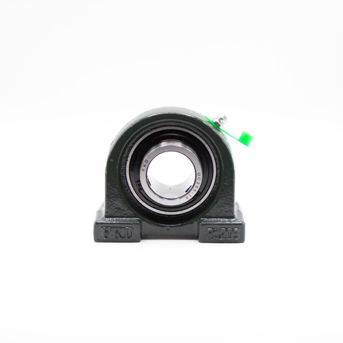 UCPA203 Tapped Base Pillow Block Bearing 17mm Bore Front View