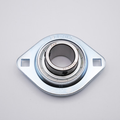 SBPFL204 Pressed Steel 2 Bolt Flange Set Screw Unit 20mm Bore Top View