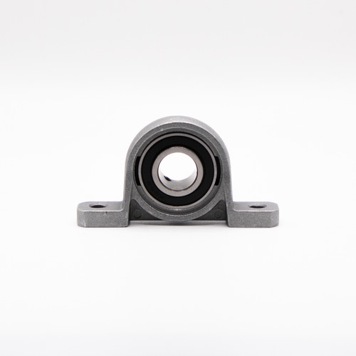 KP004 Mini Zinc Set Screw Pillow Block Bearing 20mm Bore Back View