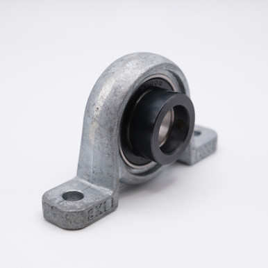 17mm bore UP003 Mini Zinc Alloy Collar Pillow Block Bearing Side View