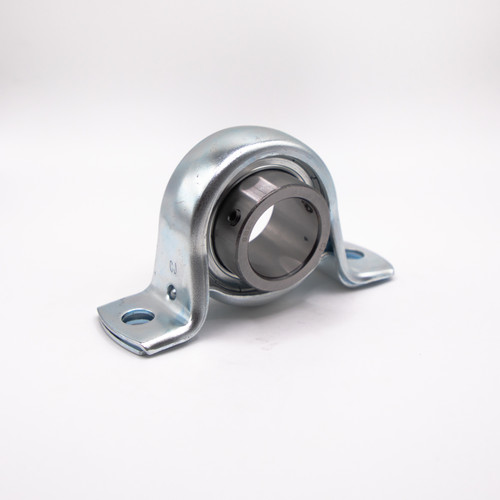 SBPP206 Pressed Steel Set Screw Pillow Block Bearing 30mm Bore Back View