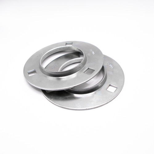 SBPF204 Pressed Steel Three Bolt Flange Set Screw Bearing 20x90x25 Disassembled View