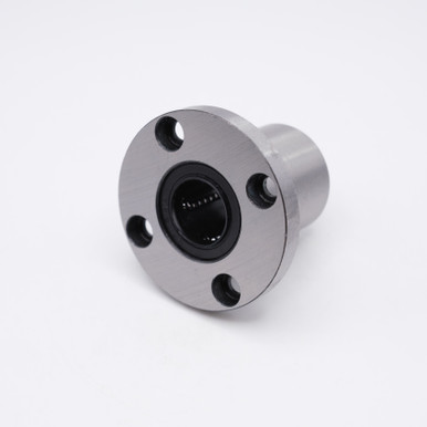 LMF13-UU Linear Motion Flanged Ball Bushing Sizes 13x23x32 Angled View