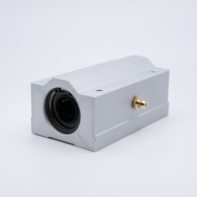 SMA16WUU Double Pillow Block Linear Bearing 16x50x38.5mm Right Angled View