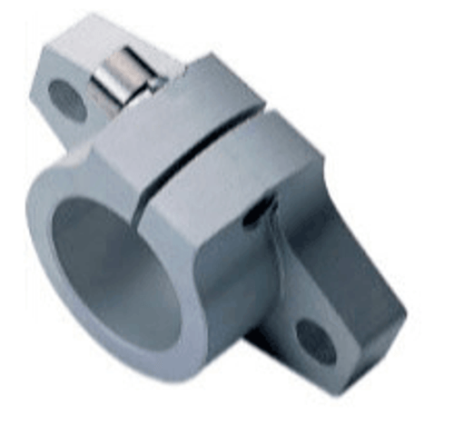 SHF12 Flanged Shaft Support 12mm Bore Side View