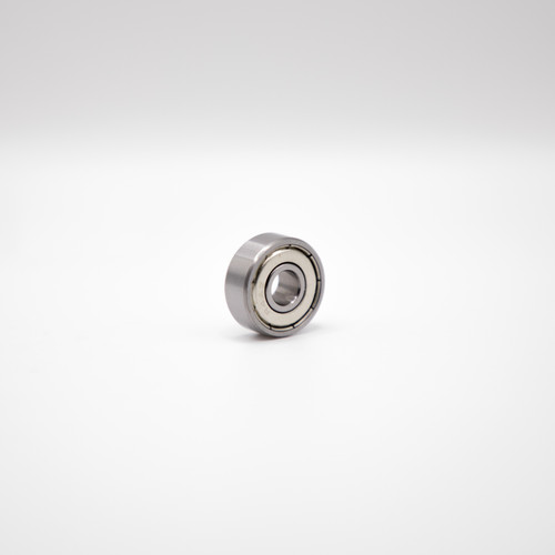 S635-ZZ Stainless Steel Miniature Ball Bearing 5x19x6 Front View