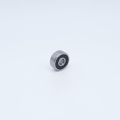 693-2RS Mini Ball Bearing 3x8x4mm Left Angled View