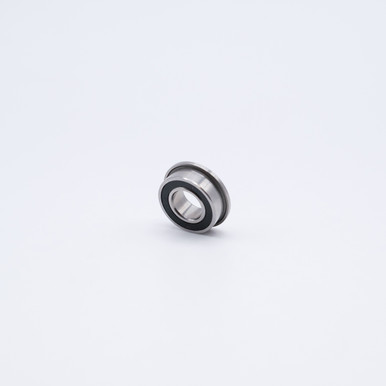 F687-2RS Miniature Flanged Ball Bearing 7x14x5mm Side View