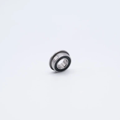 F698-2RS Miniature Flanged Ball Bearing 8x19x6mm Side View