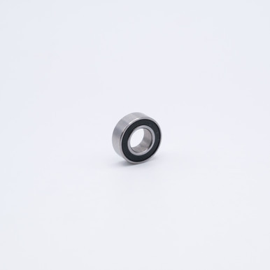SR4-2RS Stainless Steel Miniature Ball Bearing 1/4x5/8x0.196 Angled View