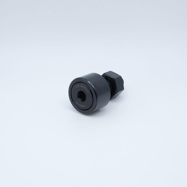 CR10 R Cam Follower Screwdriver Slot Bearing 5/8x13/32x1/4 Angled View