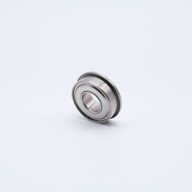 FR168-ZZ Flanged Miniature Ball Bearing 1/4x3/8x1/8 Right Side