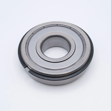 6304-ZZNR Ball Bearing 20x52x15mm Bottom View