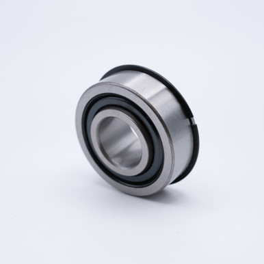 7510DLG Felt Seal Ball Bearing 5/8x1-3/4x3/4 Front Right Angled View