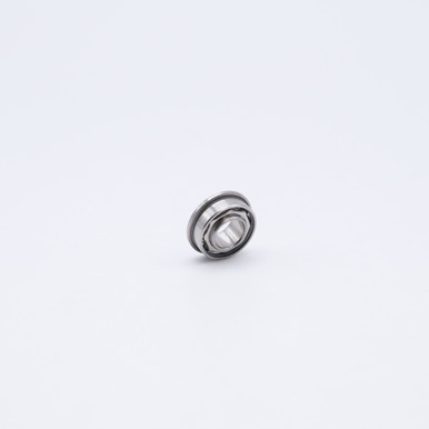 FR6 Flanged Miniature Ball Bearing 3/8x7/8x7/32 Front Side View