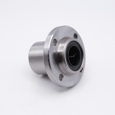 LMF10UU-E Linear Motion Euro Flanged Ball Bushing 10x19x29mm Side Angled View