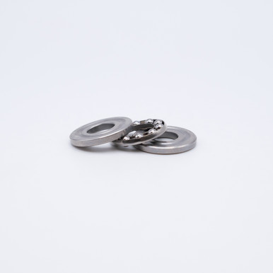SF5-10G Miniature Thrust Ball Bearing 5x10x4mm Flat Side View