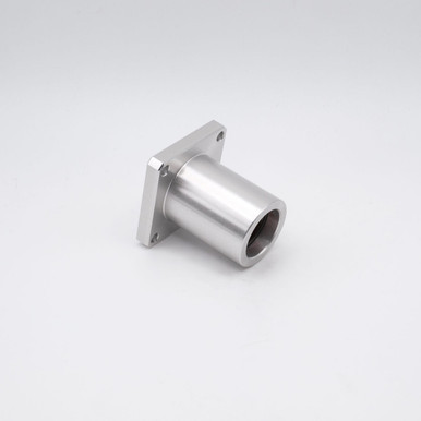SWKP06 Square Flange Linear Bearing 3/8" Bore Left Angled View