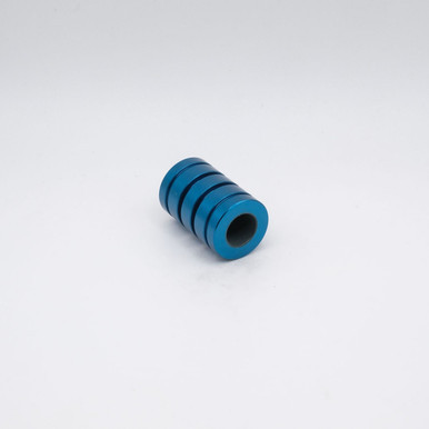LMP10 Closed Plain Linear Bearing 10x19x29mm Left Angled View