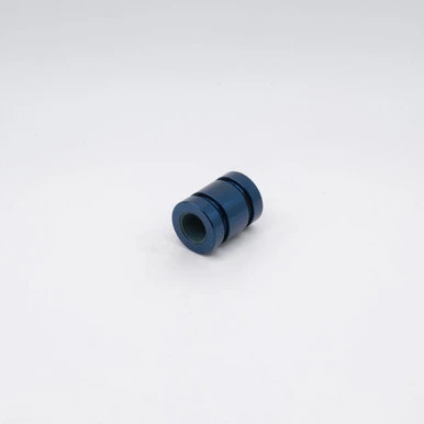 KHP35 Metric Closed Thin Plain Linear Bearing PTFE Lined 35x52x62mm Right Angled View