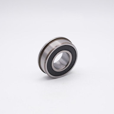 PRF122214-2RS Flanged Ball Bearing 3/4x1-3/8x7/16 Left Angled View