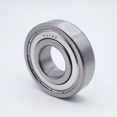 316 Stainless Steel 6305-ZZ Ball Bearing 25x62x17mm Right Angled View