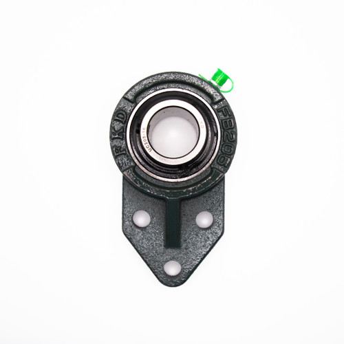 UCFB204 Three Bolt Flanged Mounted Bearing 20mm Bore Front View
