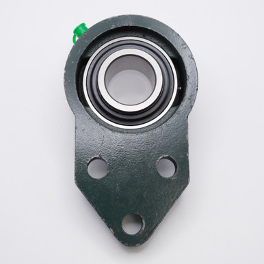 UCFB206 3 Bolt Bracket Flange w/Set Screw Locking Ball Bearing Shaft Size 30mm Back View