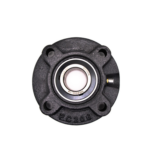UCFC214 Four Bolt Circle Flange Mounted Bearing 70mm Bore Front View