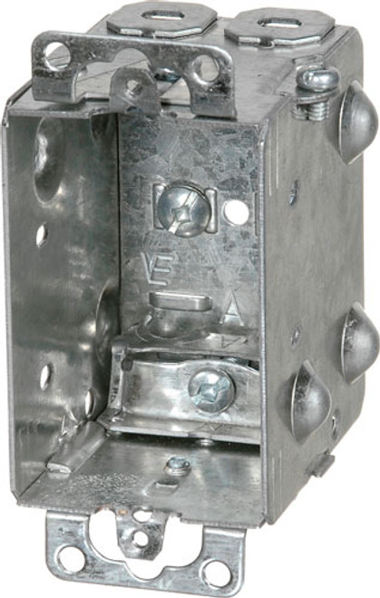 1104-LA - 2 1/2"Box w/Armoured Clamps & Ears