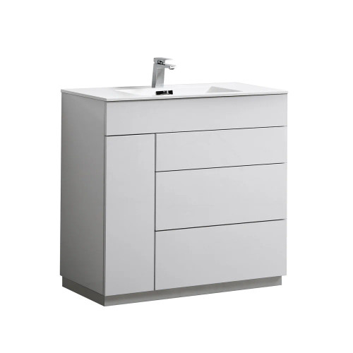 Milano 36" Modern Bathroom Vanity