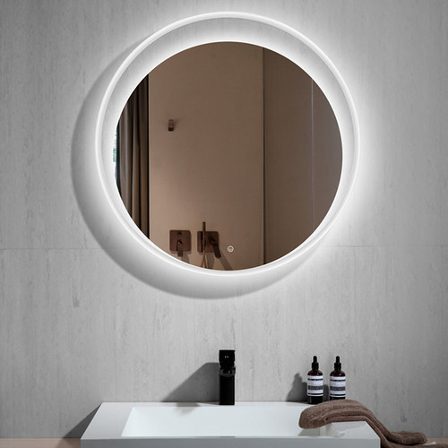 30 IN ROUND LED BATHROOM MIRROR WITH TOUCH BUTTON (DK-CK209)