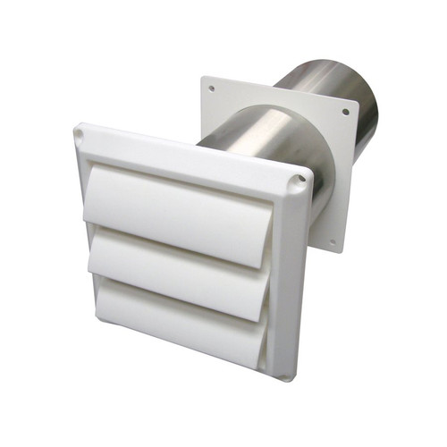 Lpvb4Z 4in Vent Hood White Louvered