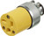 Connector 20A/125V w/Clamp - Yellow