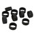 10PC PEX CRIMP RINGS ½IN