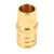 Pex Brass Sweat Adaptor ¾in Barb x ½in Male Sweat