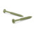 Screw Deck Green Ceramic N°8 x 2in 100/Pk